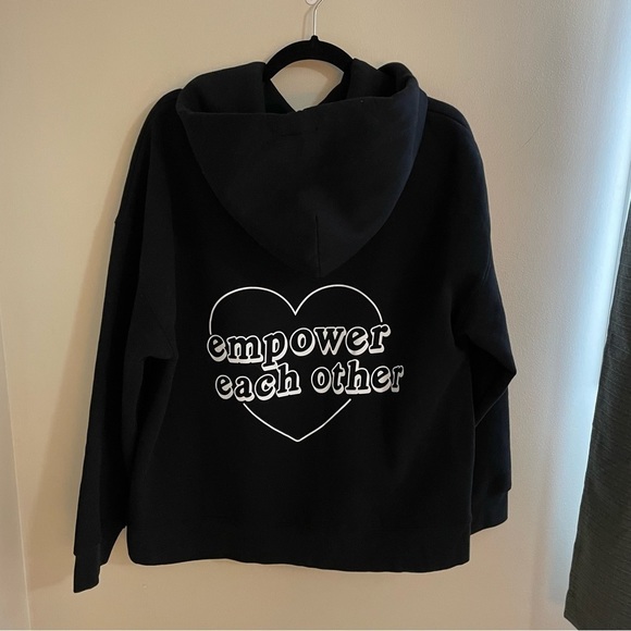 Brunette The Label The  "EMPOWER EACH OTHER" Big Sister Hoodie | One Gir… - Picture 5 of 11